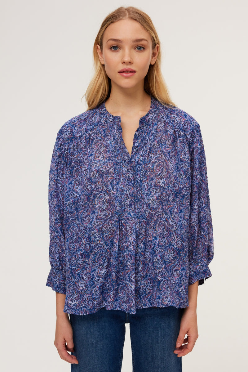 Blouse Aileen - Bleu Ciel