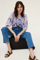 Chemise Anita - Bleu Grisé