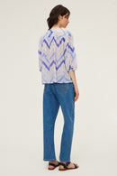 Chemise Anita - Bleu Grisé