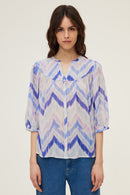 Chemise Anita - Bleu Grisé