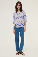 Chemise Anita - Bleu Grisé