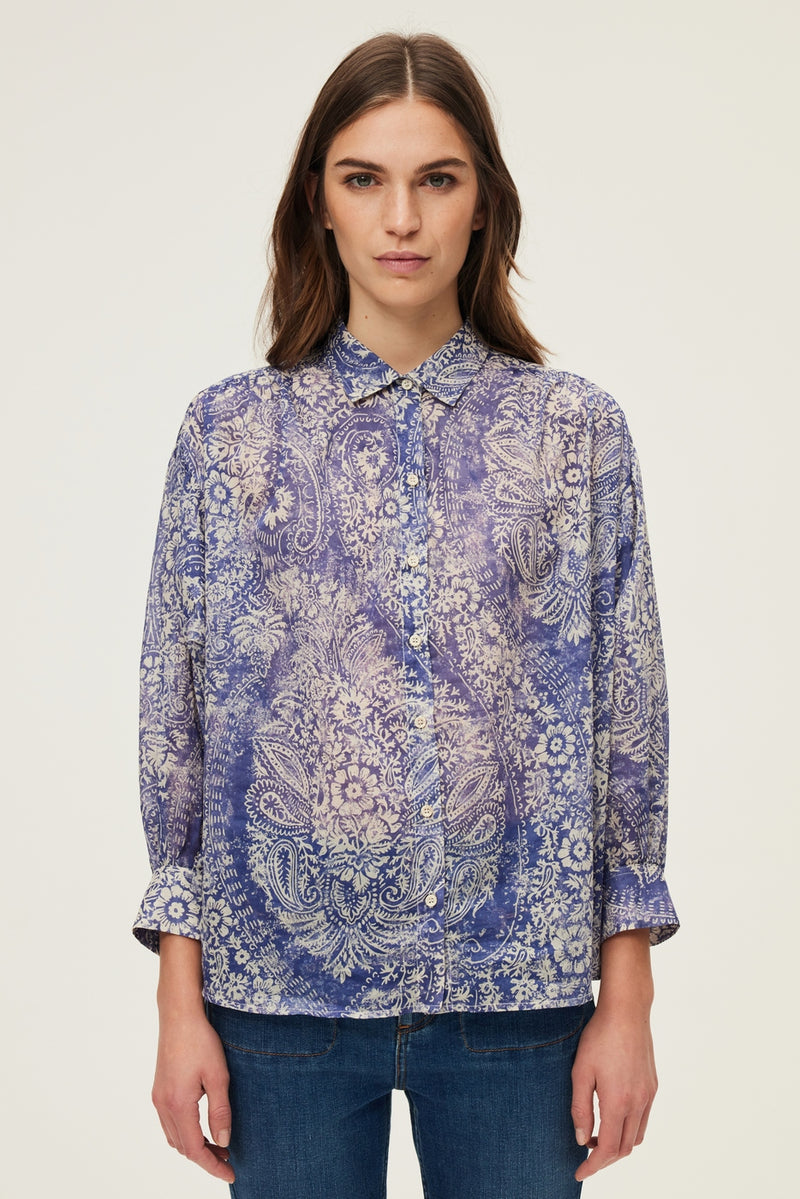 Chemise Arminda - Indigo