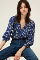 Blouse Adelisa - Encre