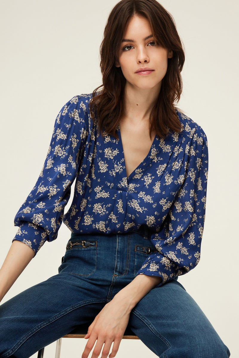 Blouse Adelisa - Encre