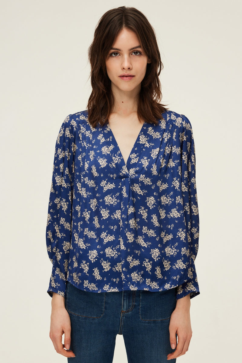 Blouse Adelisa - Encre