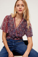 Blouse Arleta - Rose
