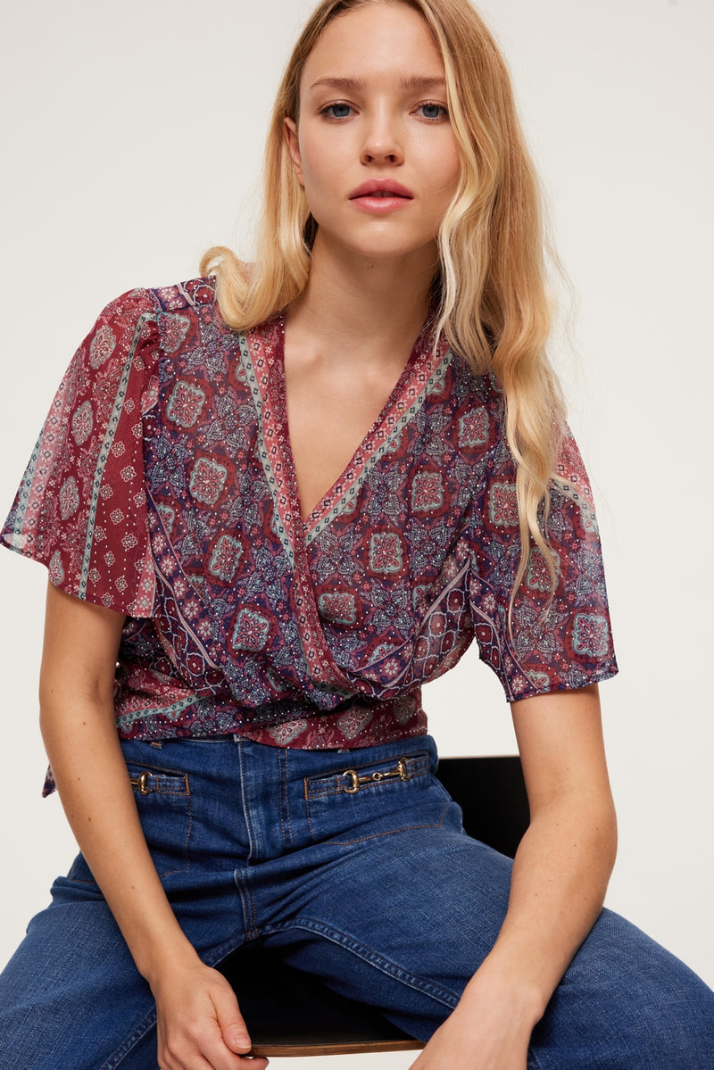 Blouse Arleta - Rose
