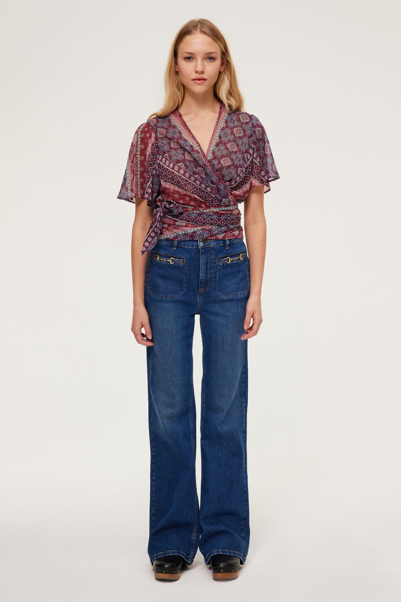 Blouse Arleta - Rose