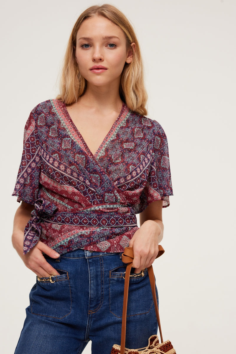 Blouse Arleta - Rose