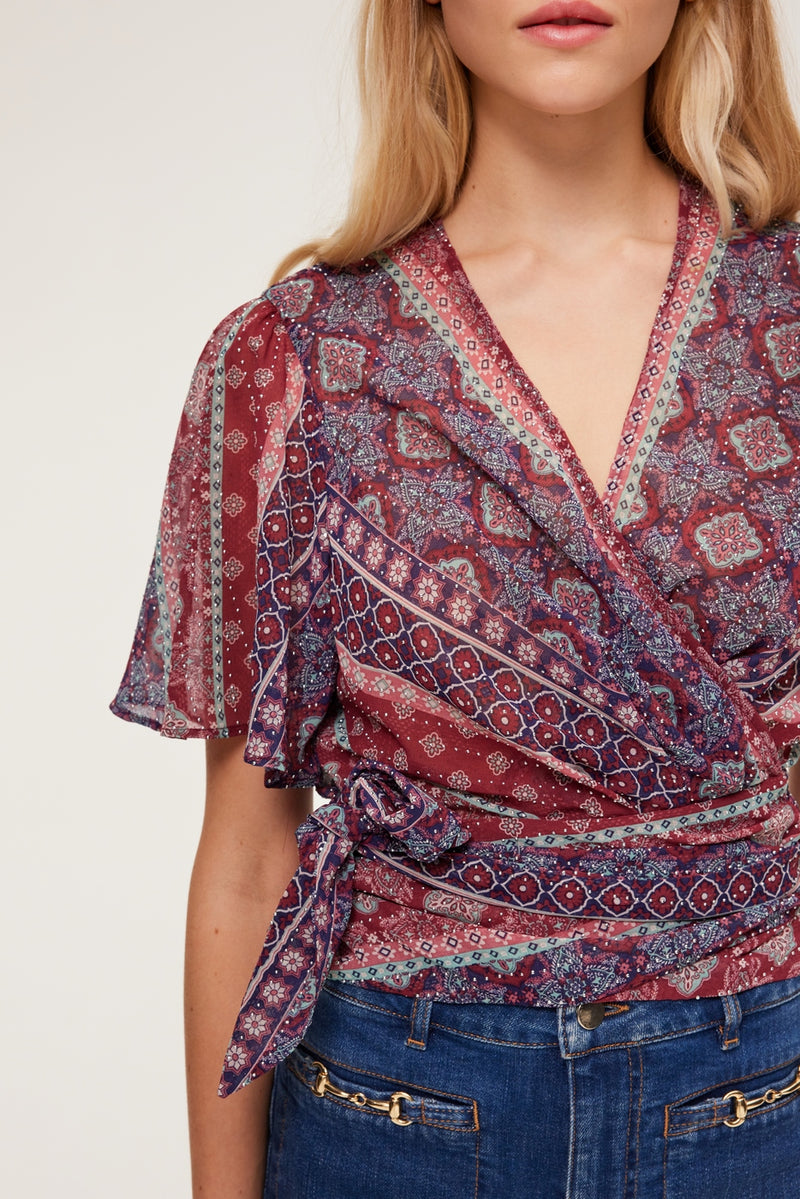 Blouse Arleta - Rose