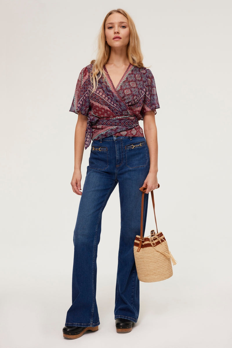 Blouse Arleta - Rose