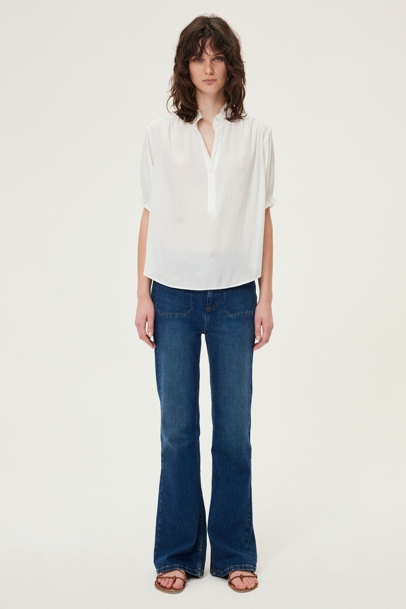 Blouse Aurora - Blanc