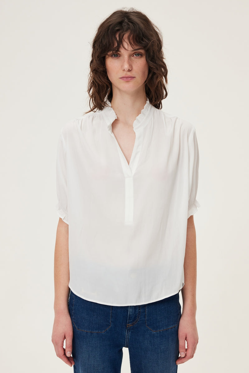 Blouse Aurora - Blanc