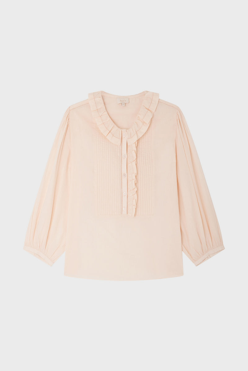 Blouse Angele - Nude