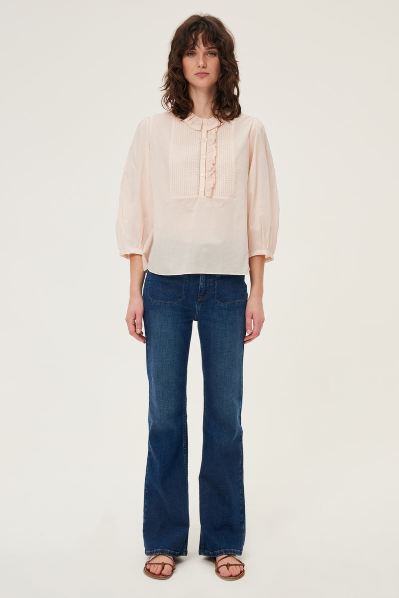 Blouse Angele - Nude