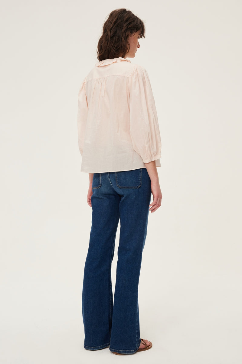 Blouse Angele - Nude