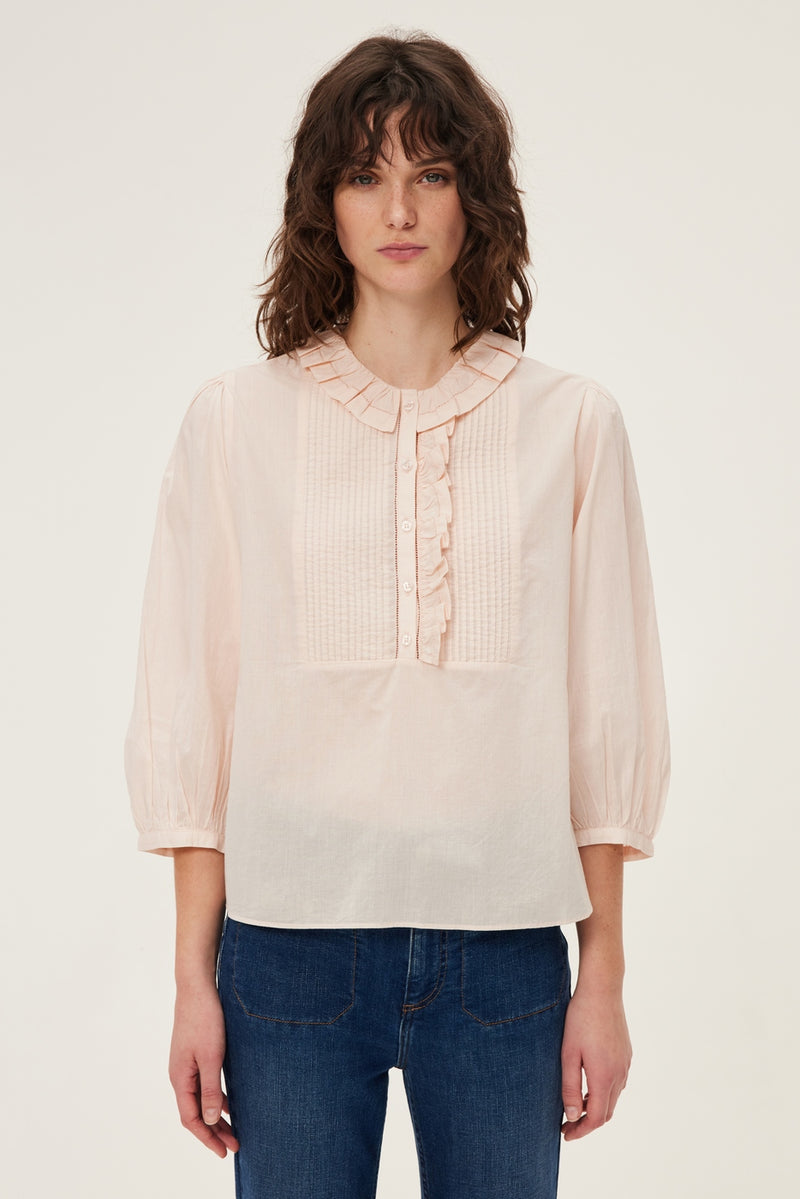 Blouse Angele - Nude