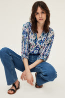 Blouse Alianore - Indigo