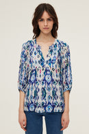 Blouse Alianore - Indigo