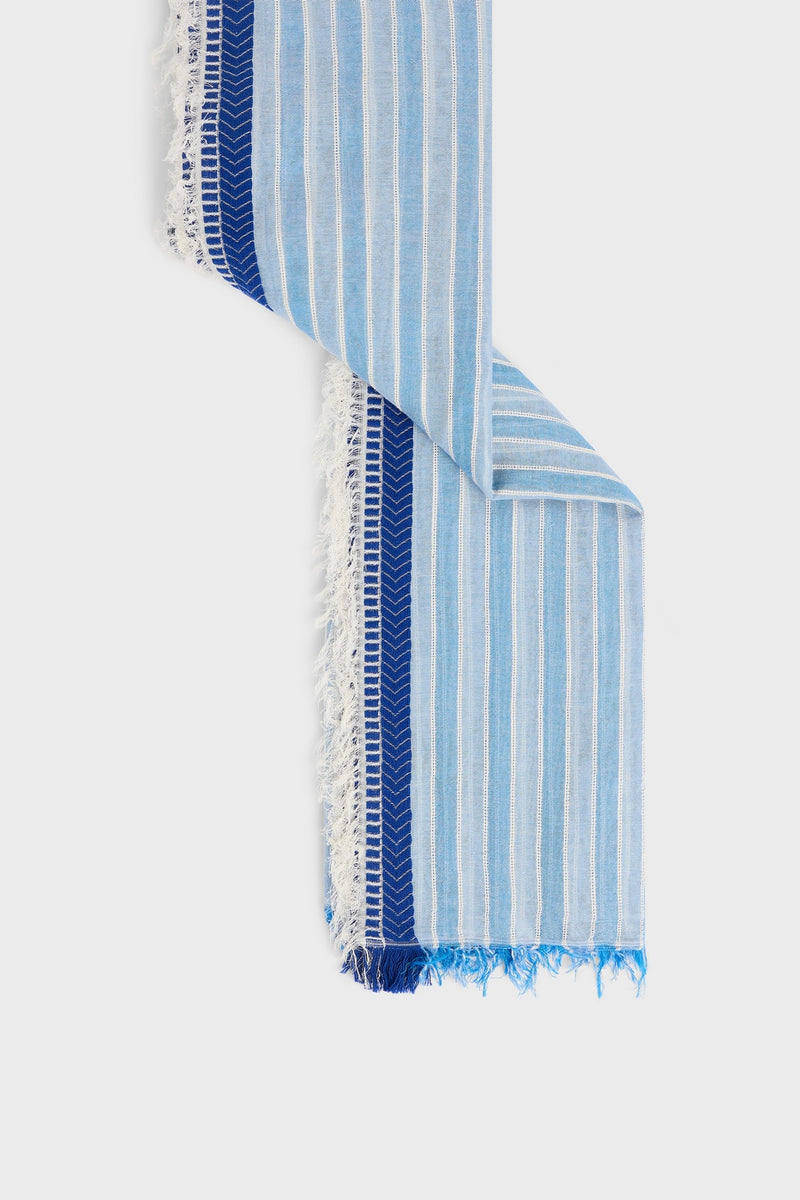 Foulard Phedra - Bleu Ciel