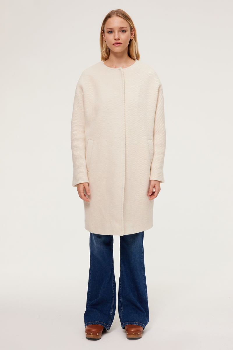 Manteau Nozah - Naturel