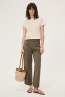 Pantalon Cleo - Kaki