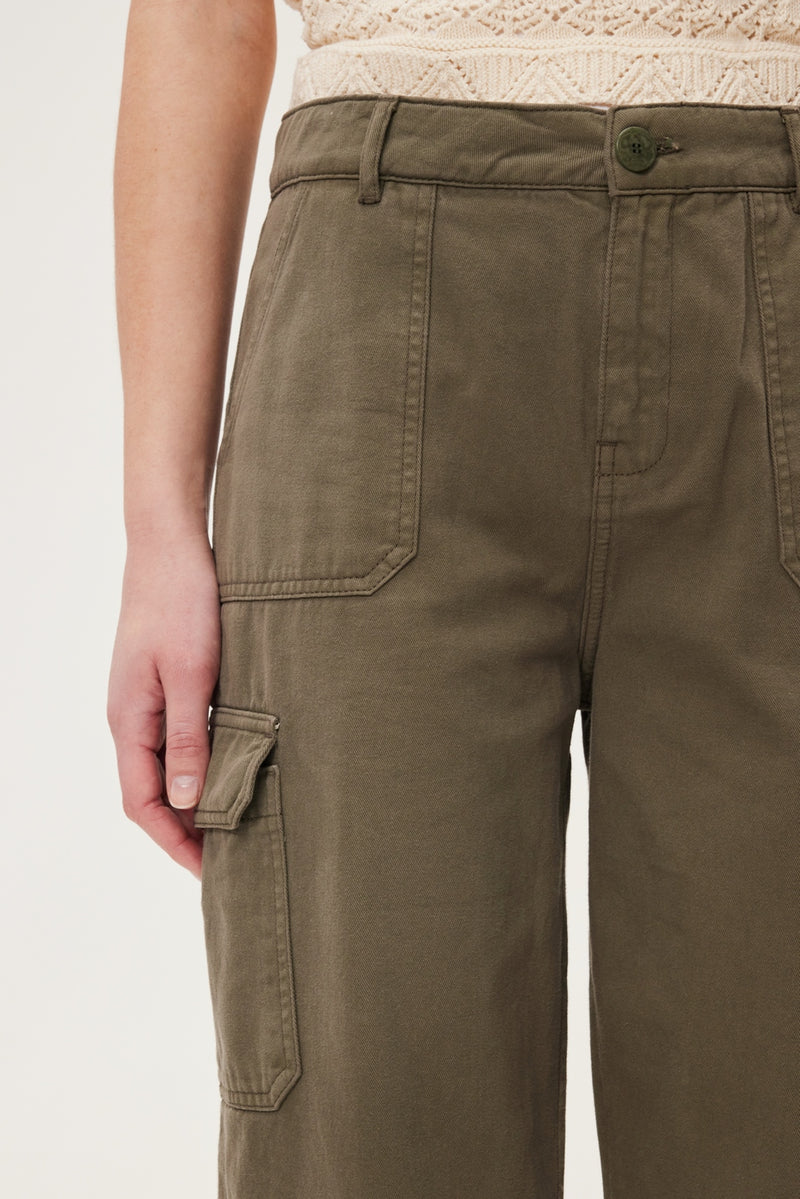 Pantalon Cleo - Kaki