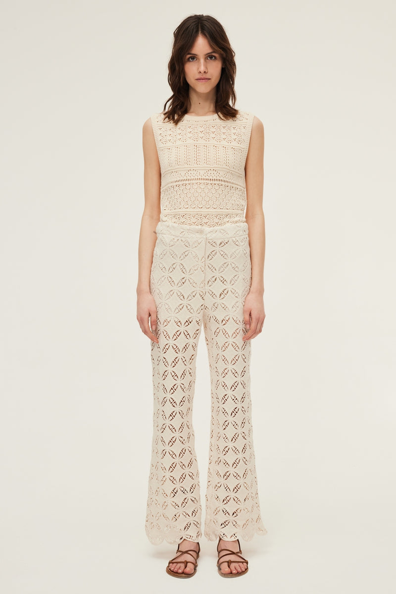 Pantalon Camille - Naturel