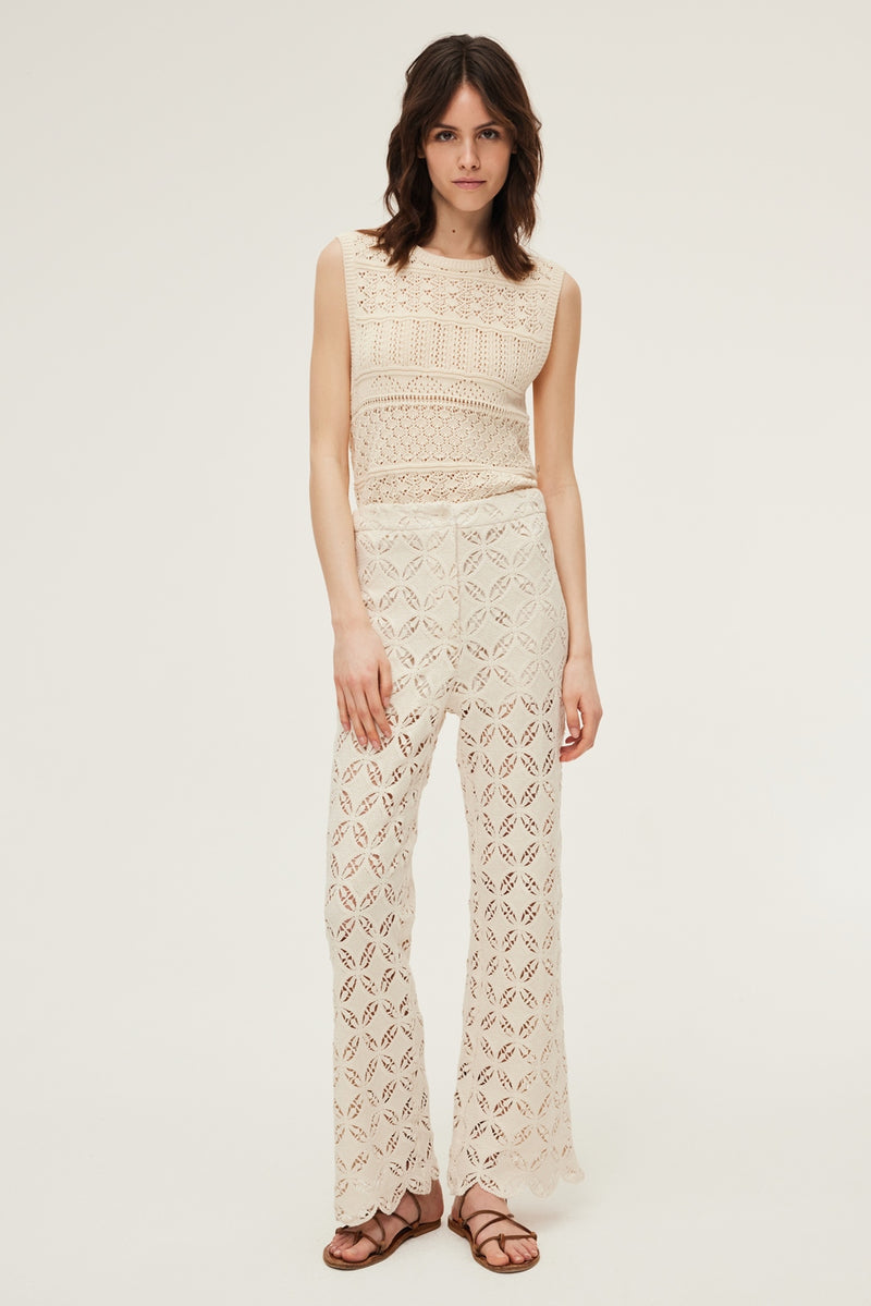 Pantalon Camille - Naturel