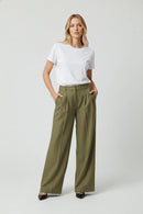 Pantalon Casside - Kaki Moyen