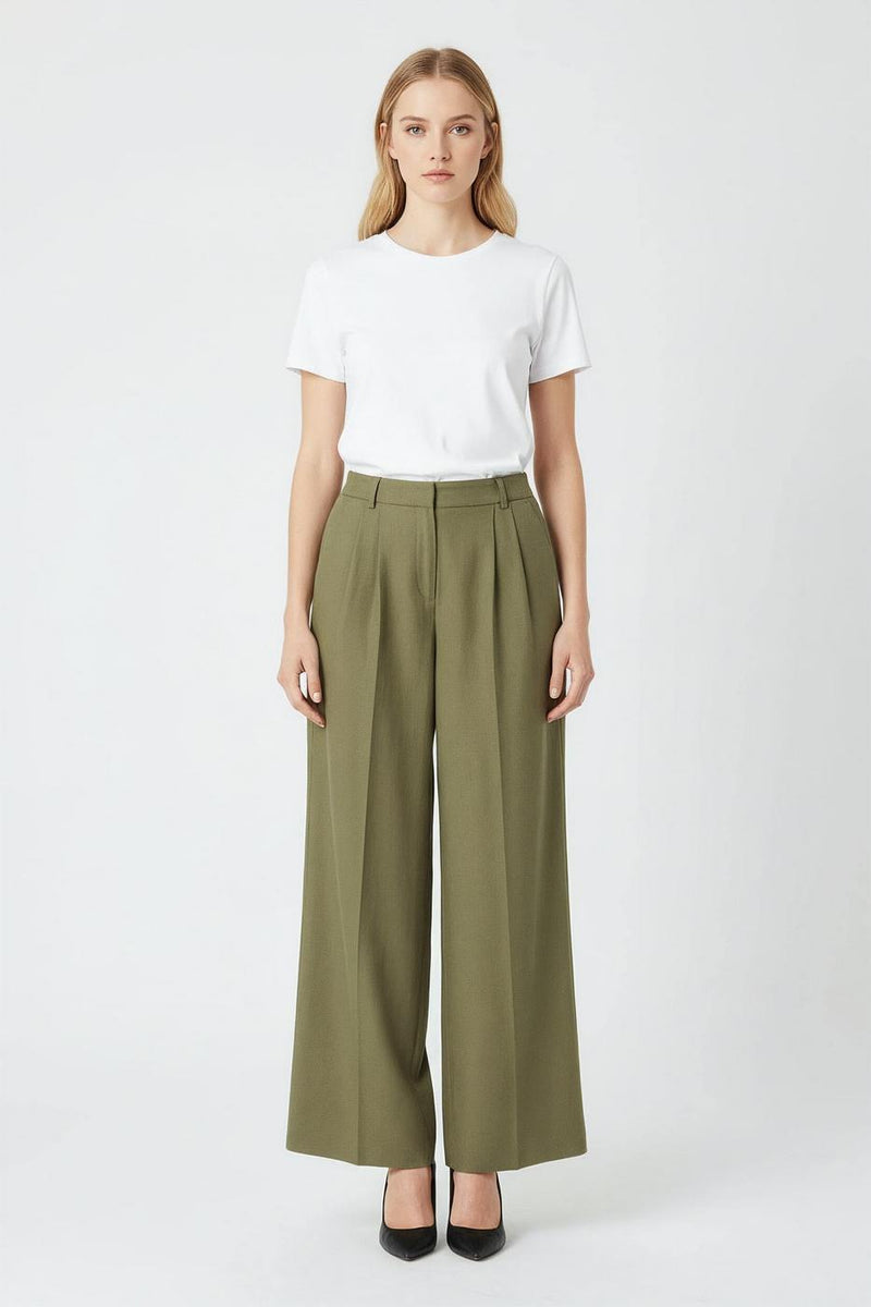 Pantalon Casside - Kaki Moyen