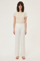 Pantalon Claryssa - Blanc