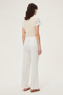 Pantalon Claryssa - Blanc