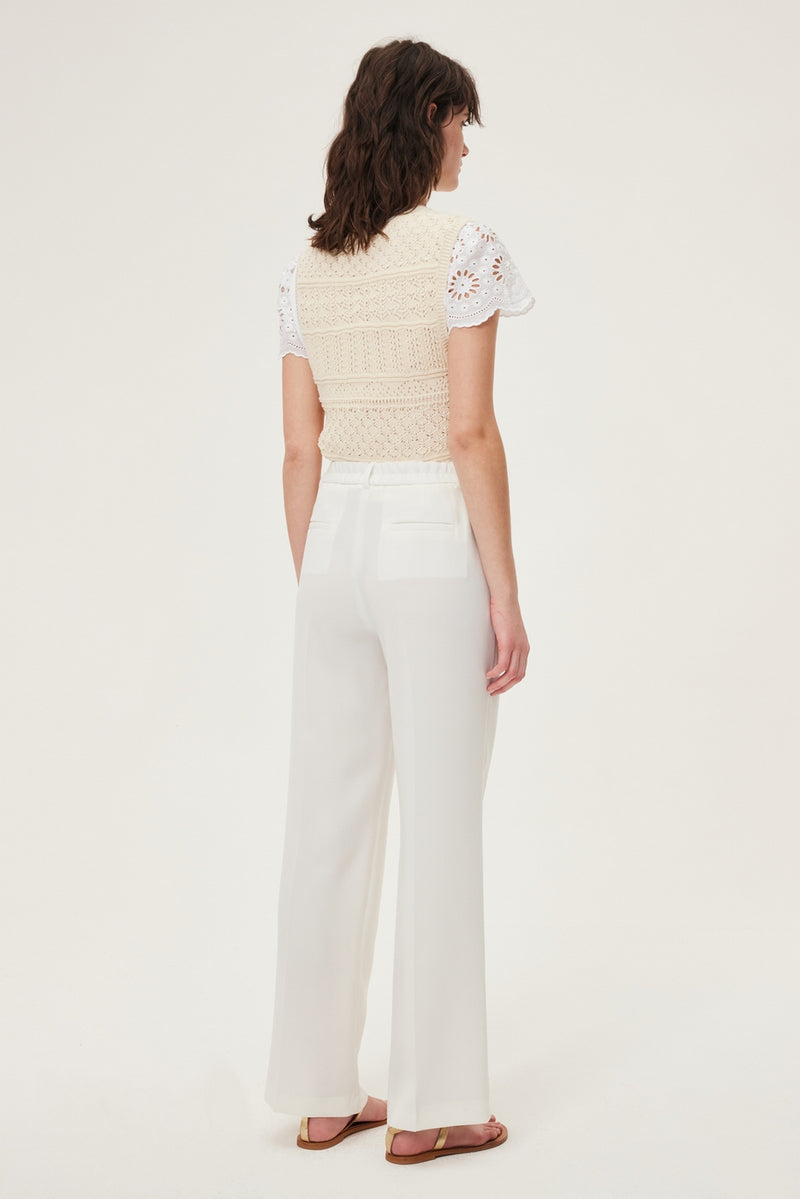 Pantalon Claryssa - Blanc