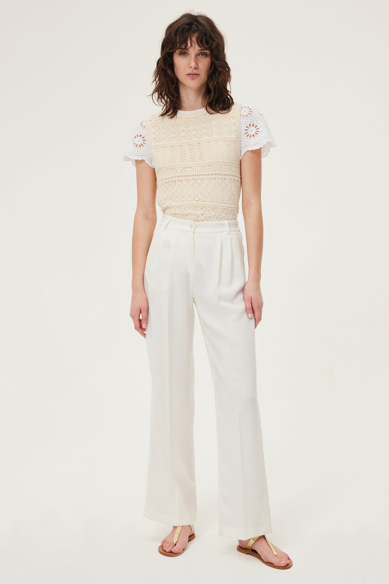 Pantalon Claryssa - Blanc