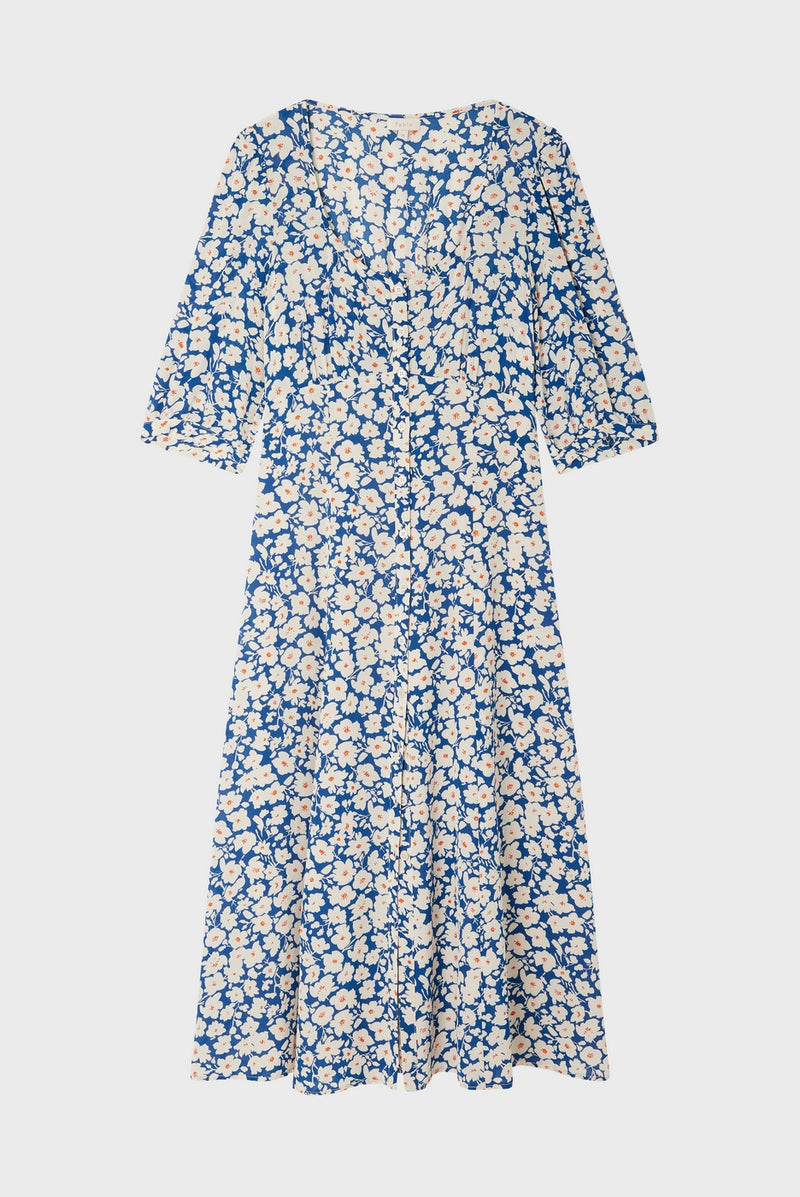 Robe Emanuella - Bleu Ocean