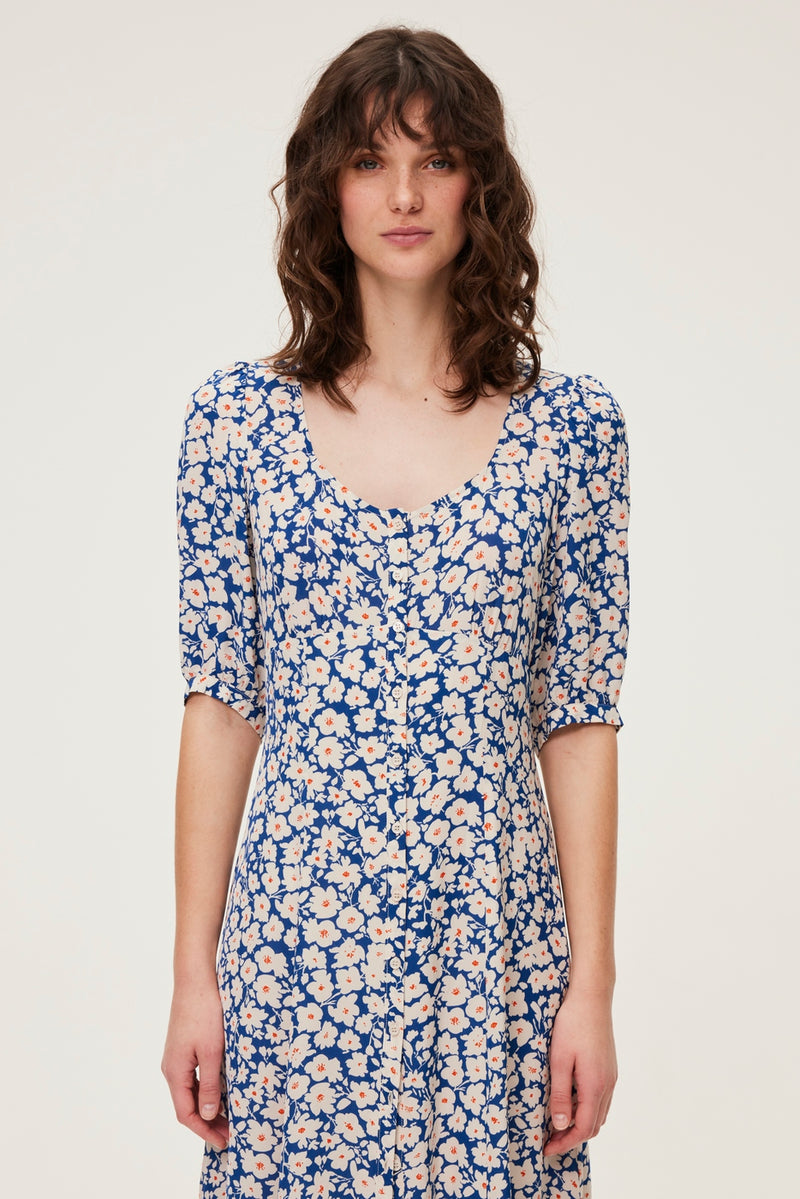 Robe Emanuella - Bleu Ocean