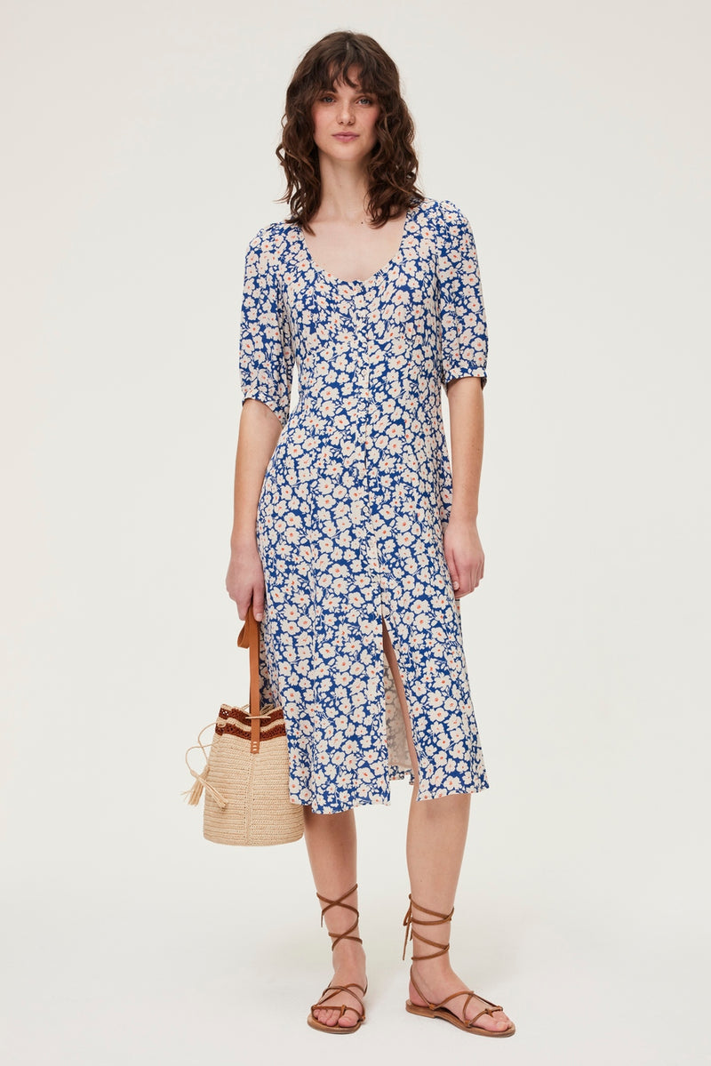 Robe Emanuella - Bleu Ocean