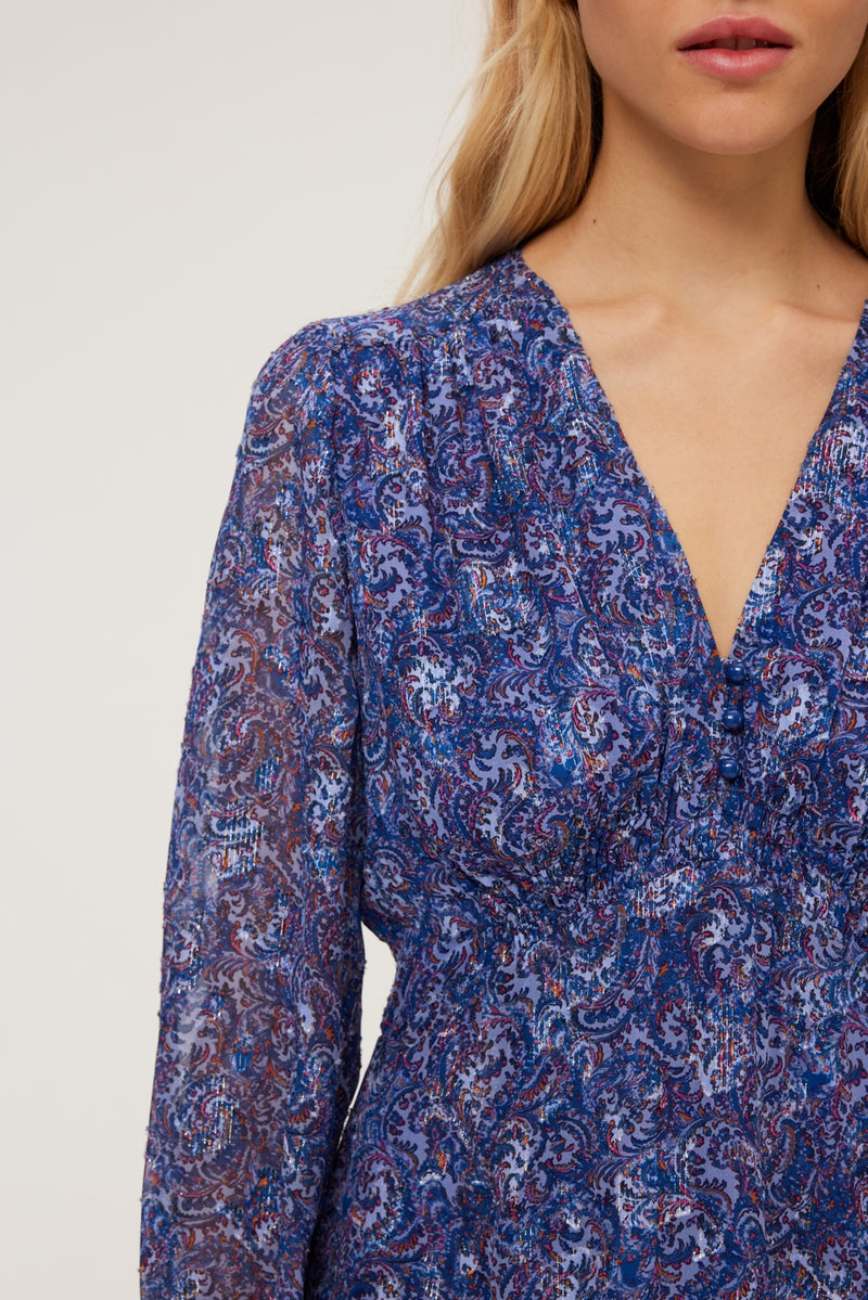 Robe Elise - Bleu Ciel