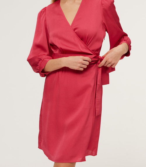 Vestido Essma - Rosa fuerte