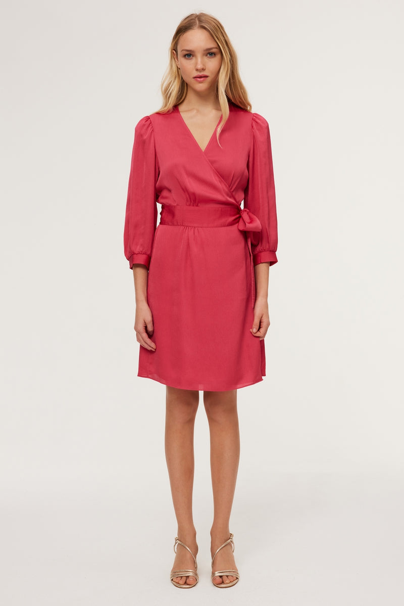 Robe Essma - Rose Vif