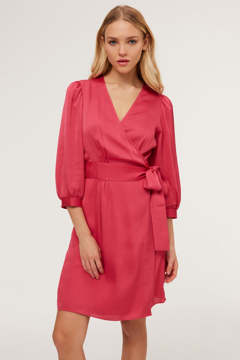 Robe Essma - Rose Vif