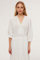 Robe Esther - Ecru