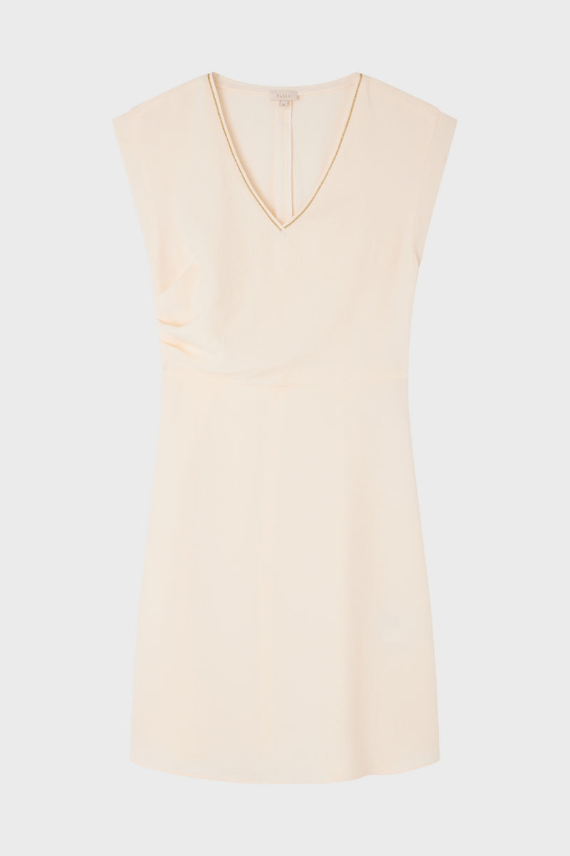 Robe Elaia - Beige Rosé