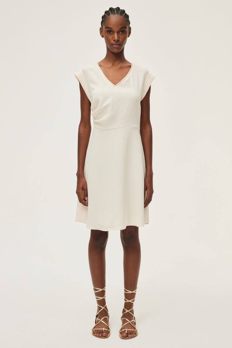 Robe Elaia - Beige Rosé