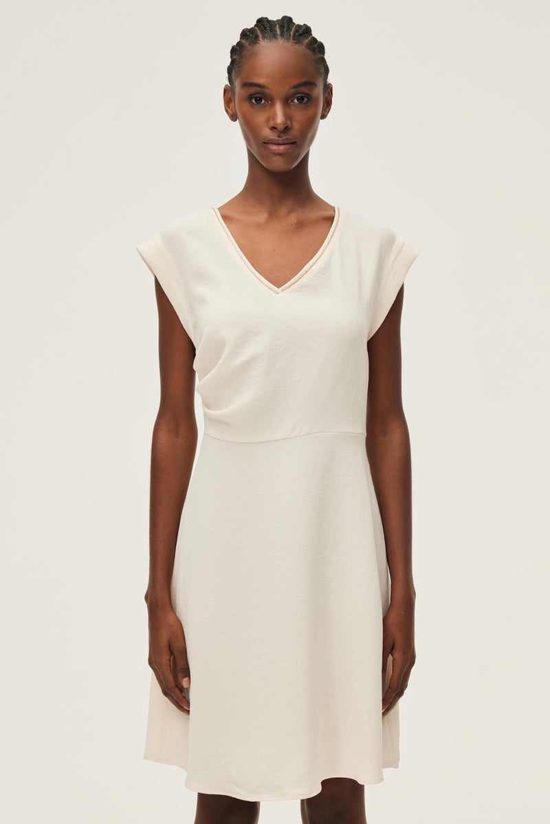 Robe Elaia - Beige Rosé