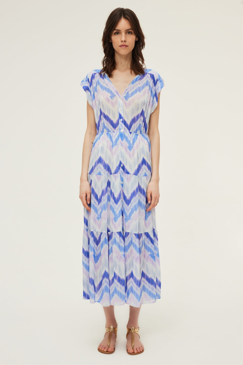 Robe Emanny - Bleu Grisé