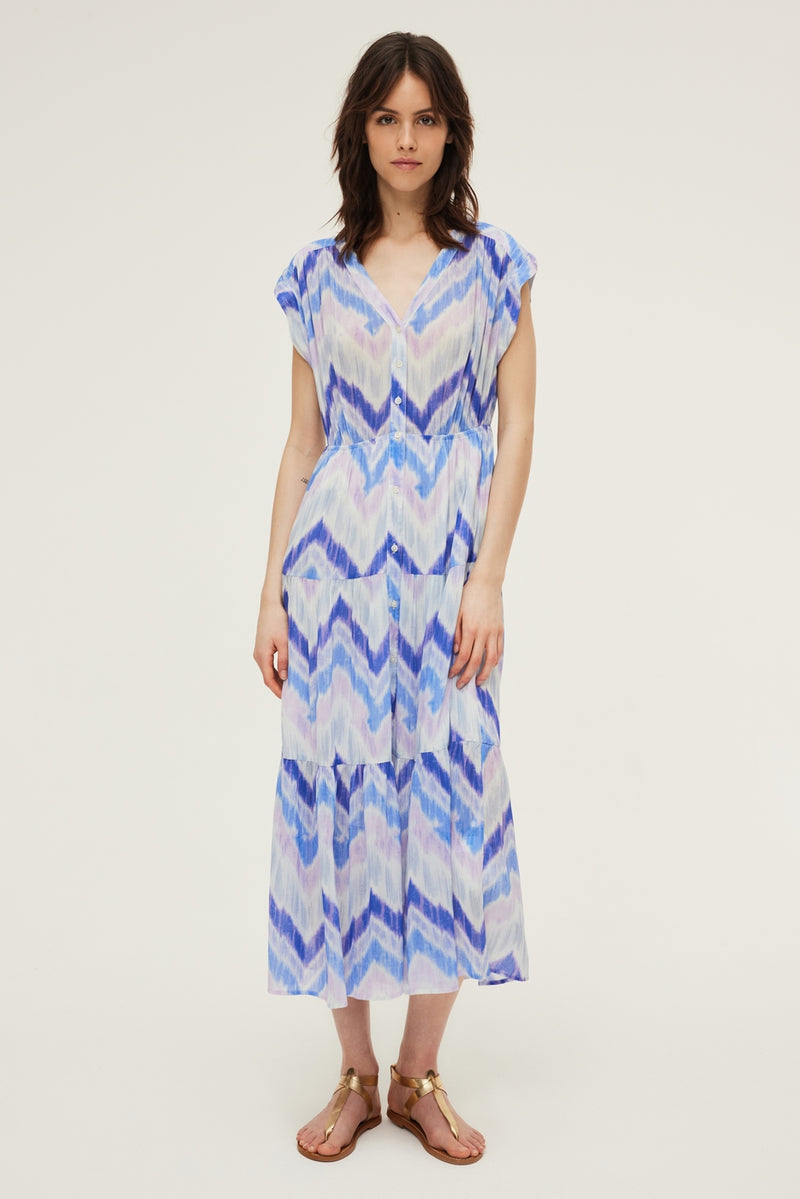 Robe Emanny - Bleu Grisé