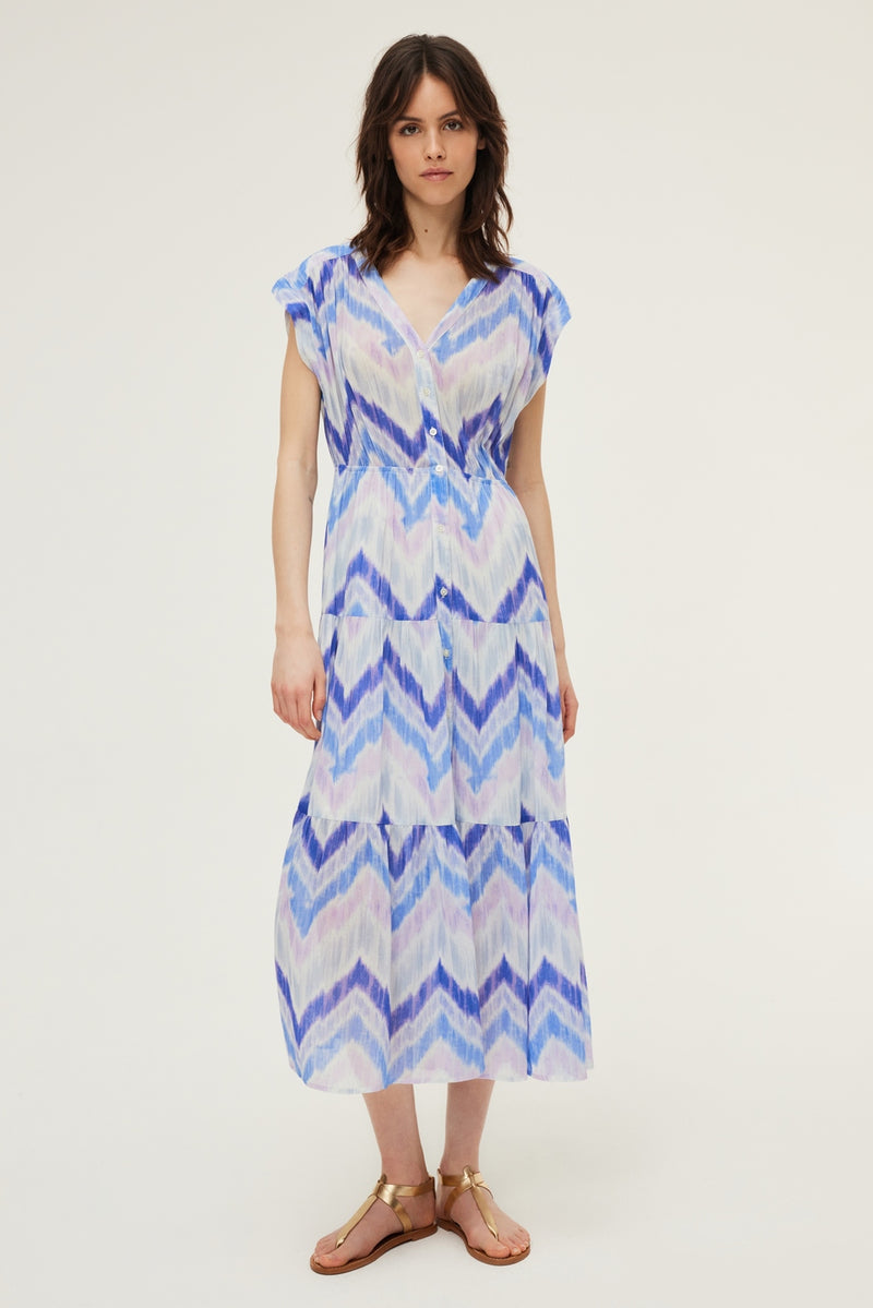 Robe Emanny - Bleu Grisé