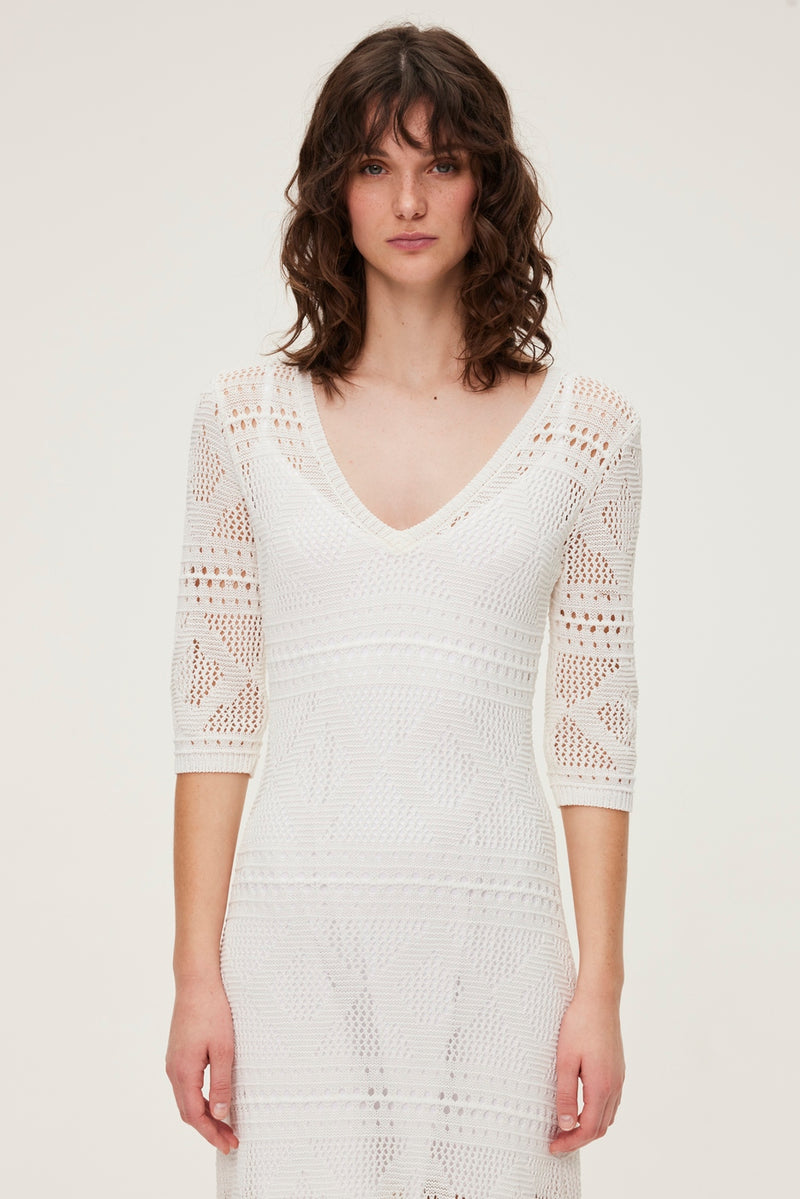 Robe Elisa - Blanc